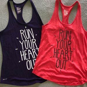 Bundle of Nike Dri-Fit Tanks